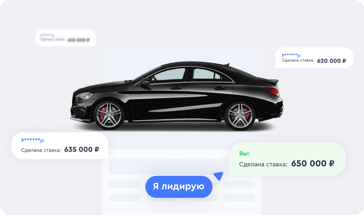 car Участие в торгах